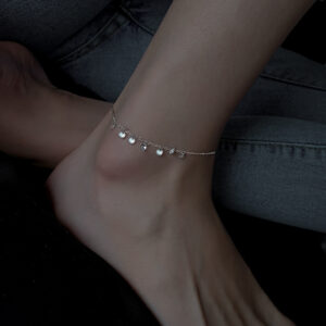 Fashion new shiny seven diamonds anklet 3
