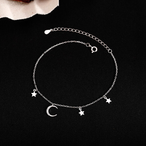 Star and moon ladies anklet 5